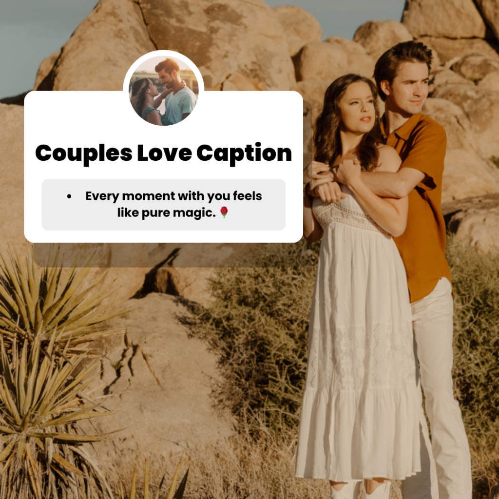 love captions for couples
