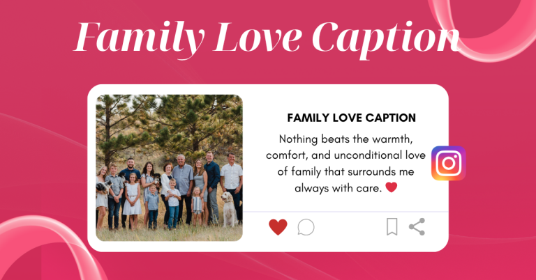 family love caption