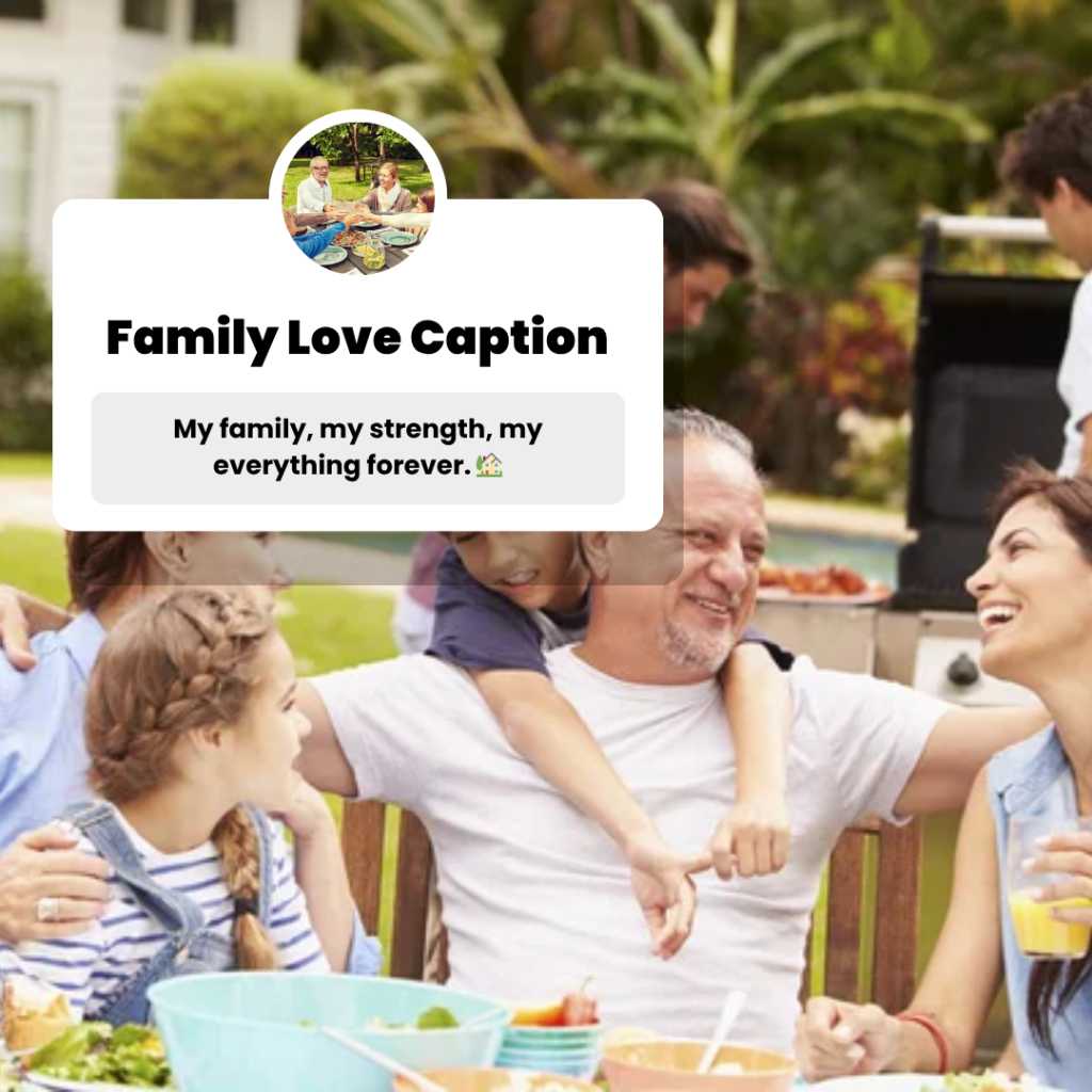 family love caption