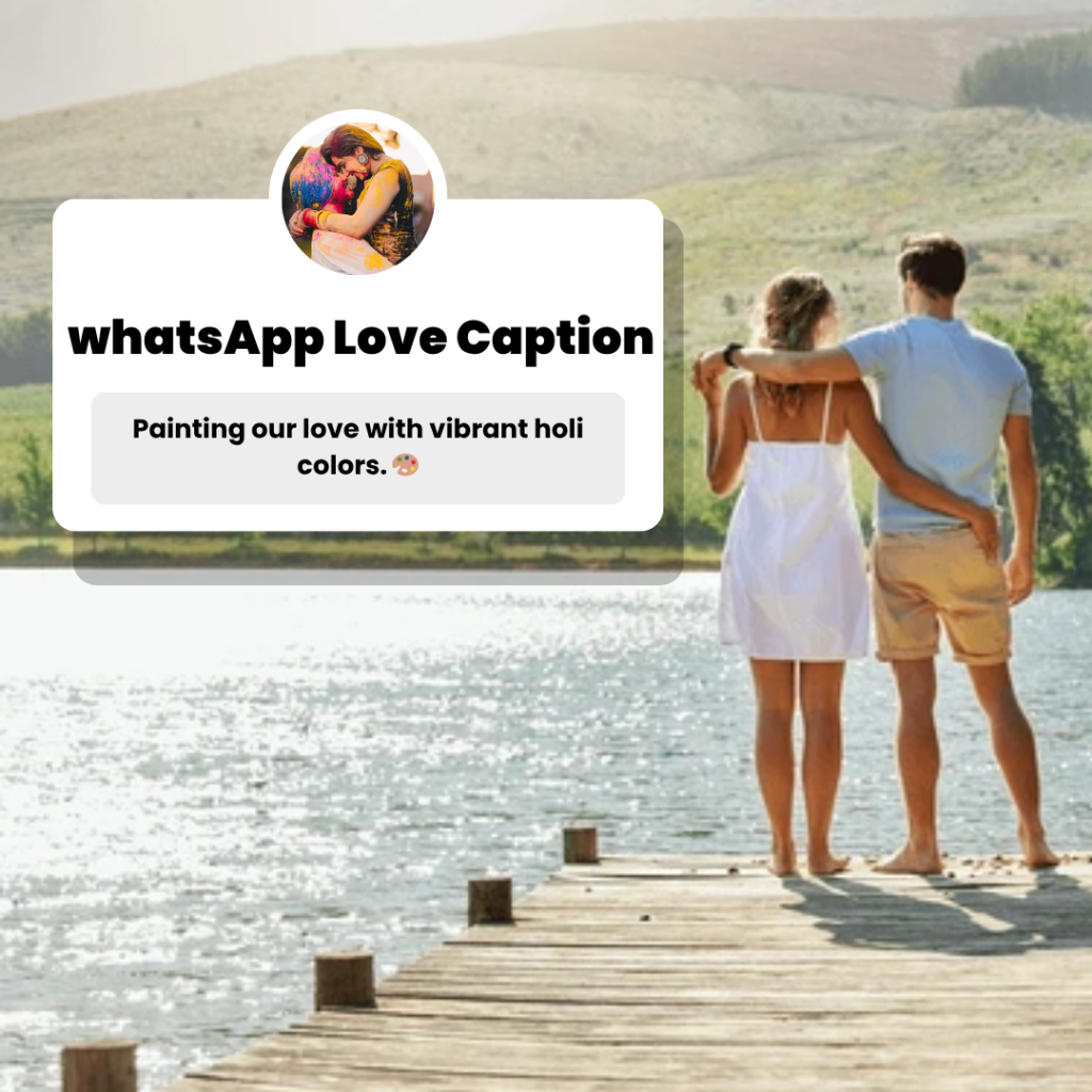 whatsapp caption for love