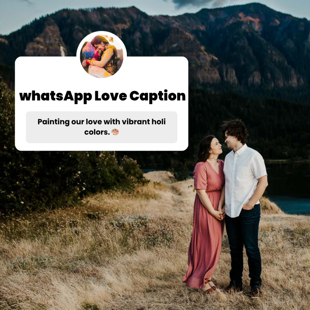 whatsapp caption for love