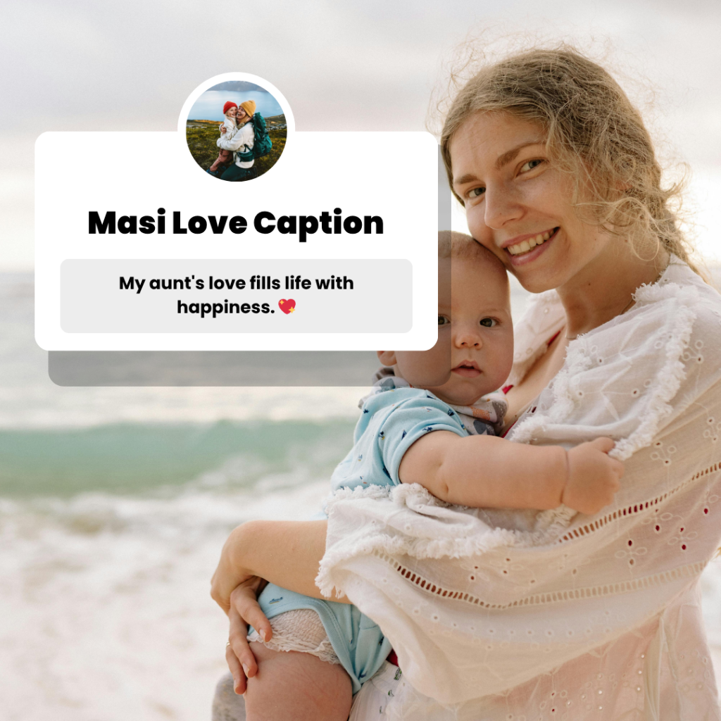 masi love caption​