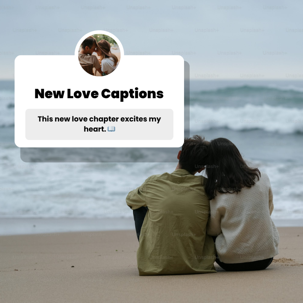 new love captions