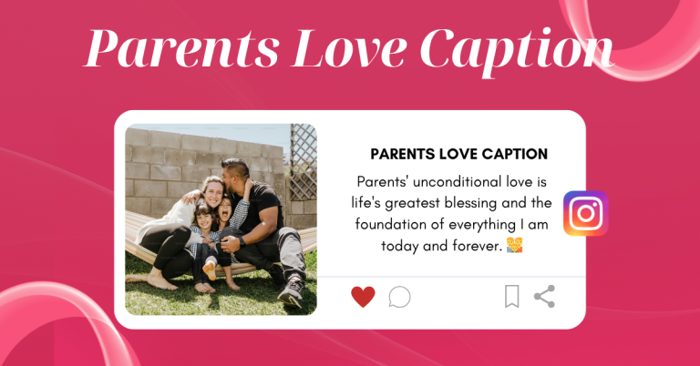 parents love caption