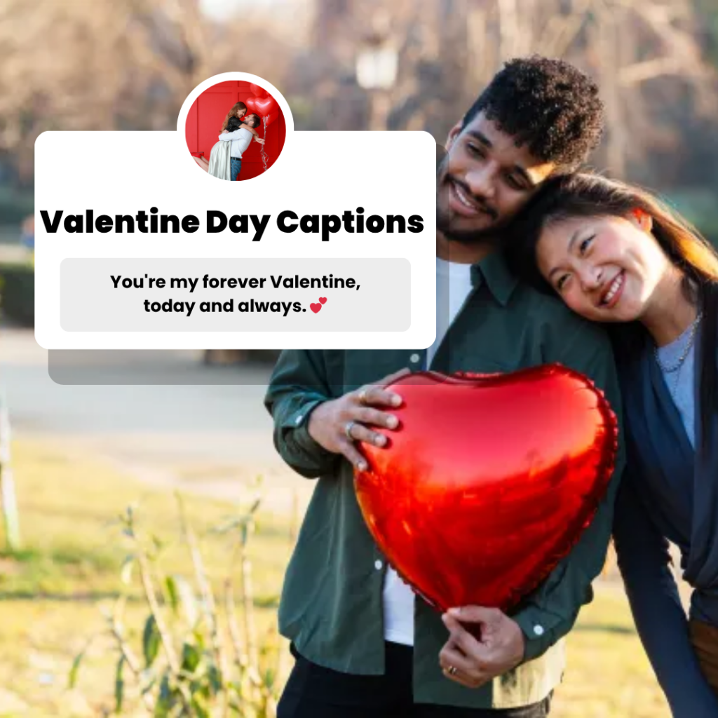 valentine day captions for love
