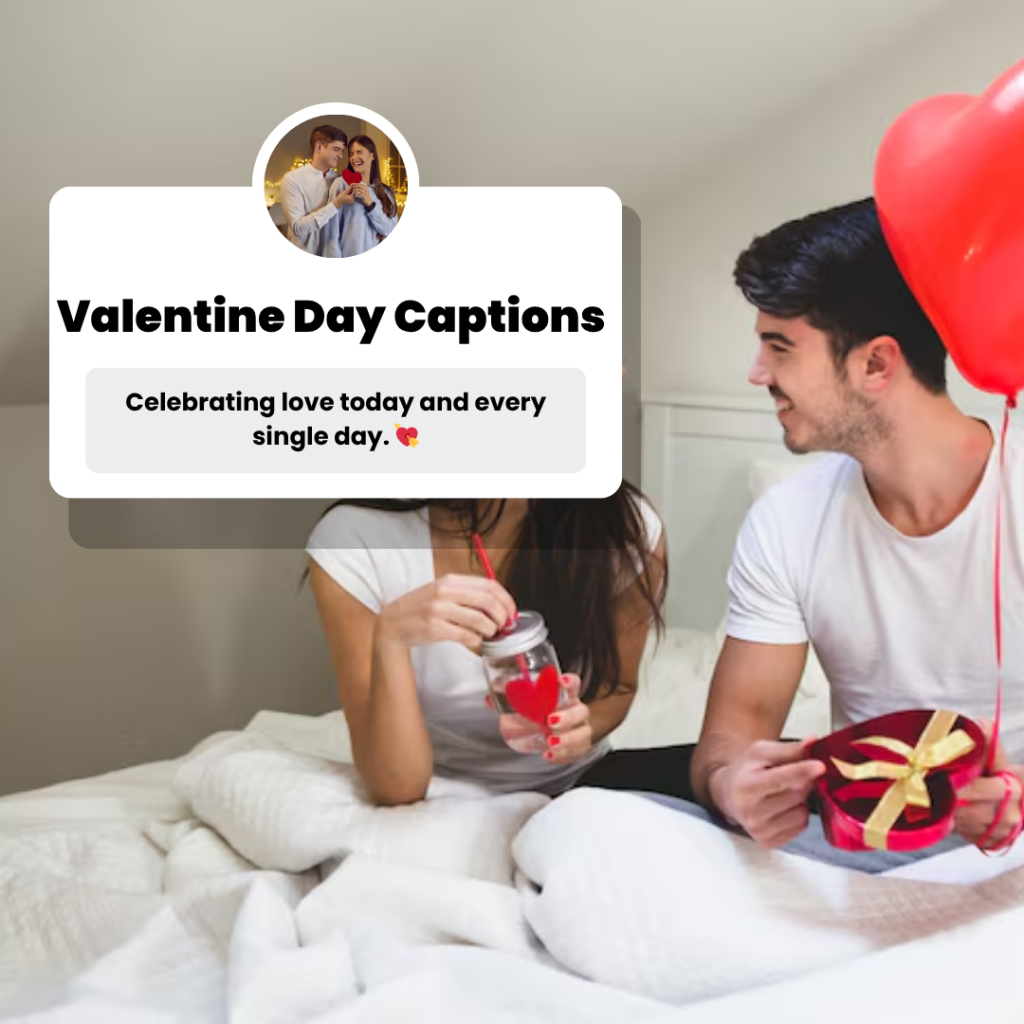 valentine day captions for love